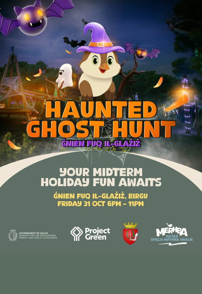 Haunted Ghost Hunt at Ġnien fuq il-Glażiż