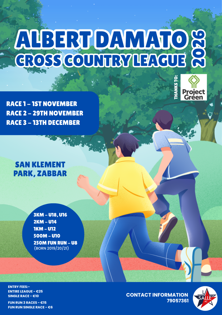 Albert Damato Cross Country League 2026